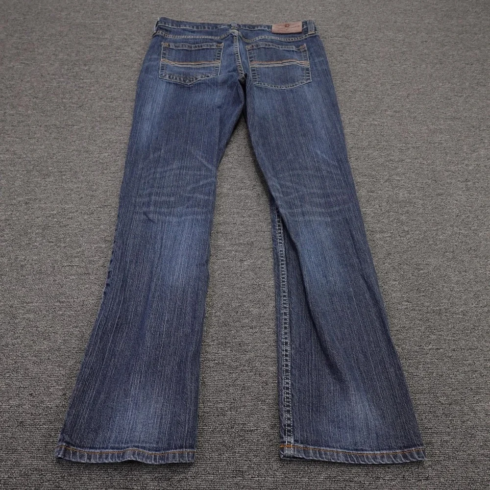 Cody James Jeans Mens 34x32 Blue Medium Wash Regular Straight Stretch Denim